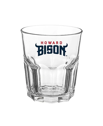 Indigo Falls Howard Bison 13oz. Hexagon Rock Glass