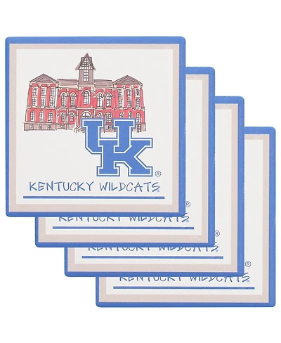 Magnolia Lane Kentucky Wildcats Coaster, Set of 4