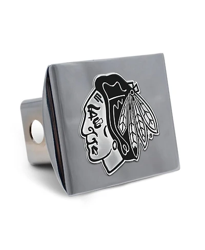 Wincraft Chicago Blackhawks Premium Metal Chrome Hitch Cover