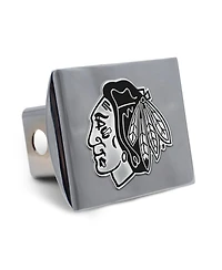 Wincraft Chicago Blackhawks Premium Metal Chrome Hitch Cover