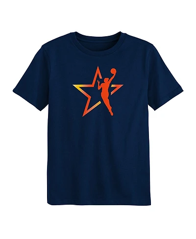 Outerstuff Preschool Navy 2025 Wnba All-Star Game Shining Star T-Shirt