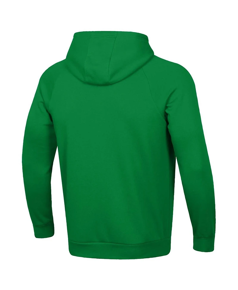 Under Armour Men's Kelly Green Notre Dame Fighting Irish All Fight Rival Fleece Hoodie
