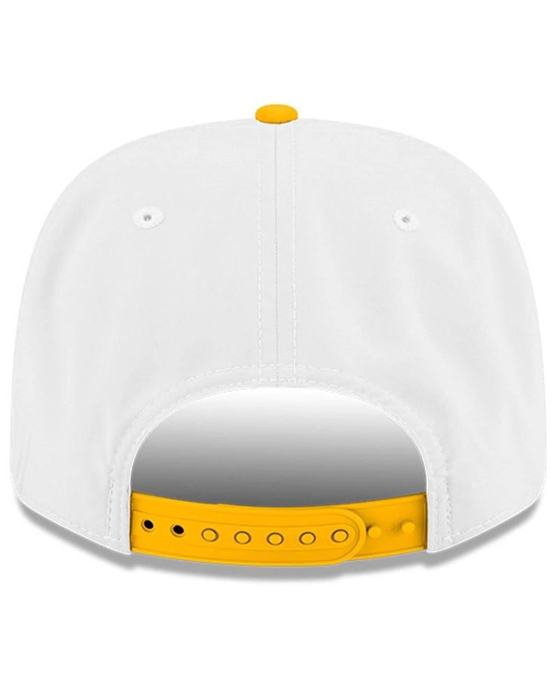 New Era Men's White/Gold Los Angeles Chargers Super Chargers 9SEVENTY Adjustable Hat