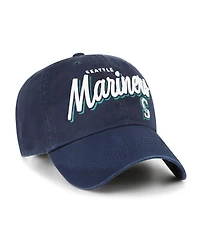 '47 Brand Women's Navy Seattle Mariners Ariana Clean Up Adjustable Hat