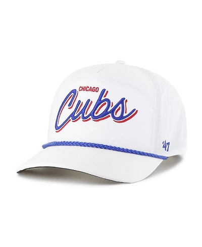 '47 Brand Men's White Chicago Cubs Brrr Fairway Hitch Adjustable Hat