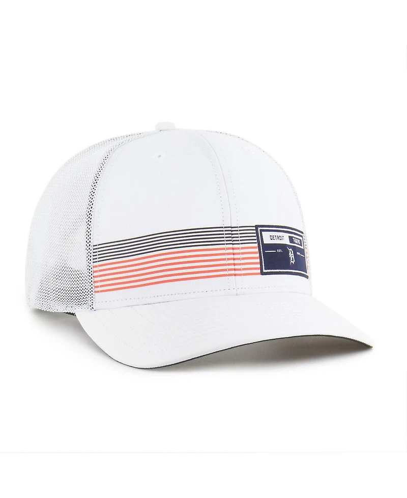 '47 Brand Men's White Detroit Tigers Rangefinder Brrr Trucker Adjustable Hat