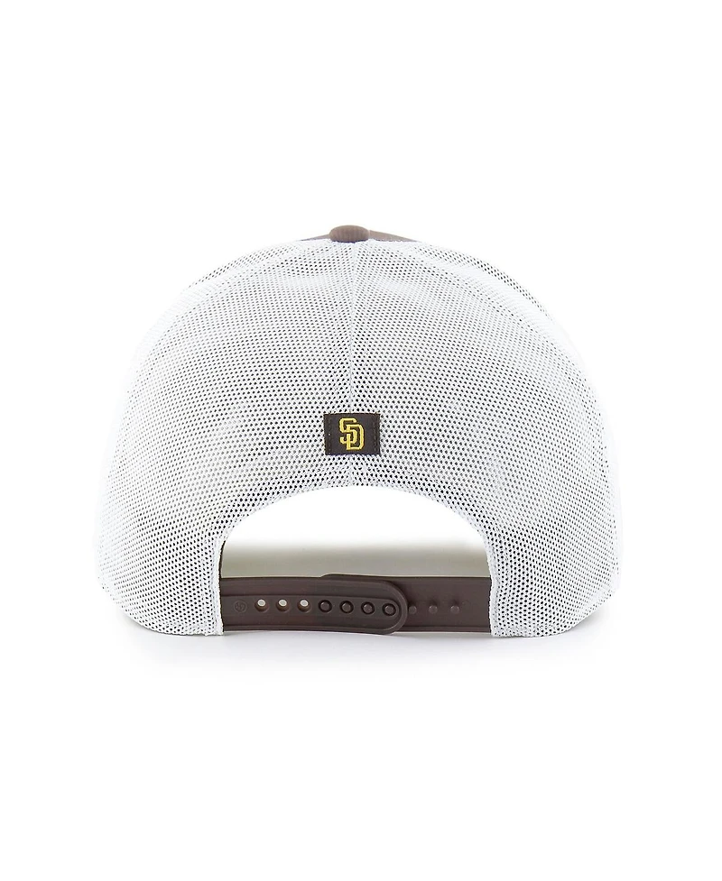 '47 Brand Men's Brown/White San Diego Padres Fairway Trucker Adjustable Hat