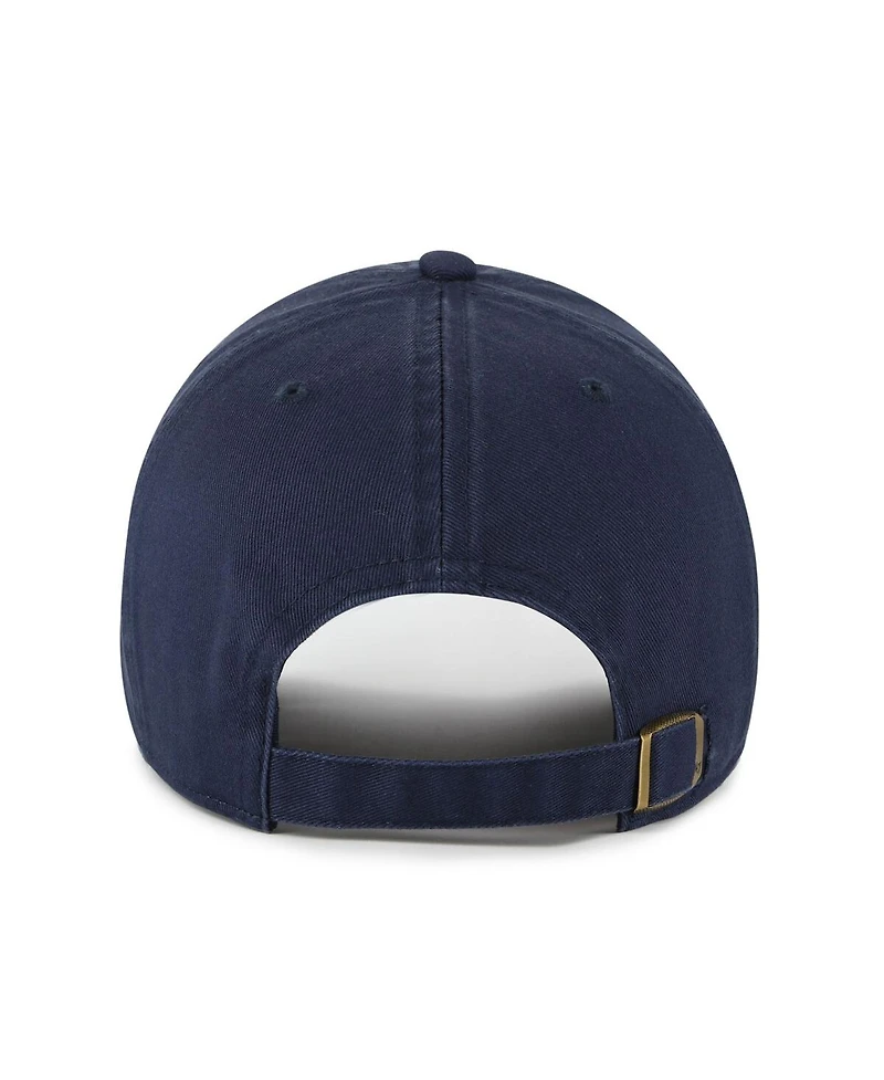 '47 Brand Women's Navy Atlanta Braves Ariana Clean Up Adjustable Hat