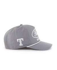 '47 Brand Men's Gray Texas Rangers Foundational Hitch Adjustable Hat