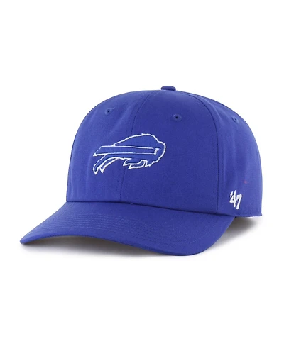 '47 Brand Men's Royal Buffalo Bills Foundational Franchise Fitted Hat