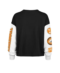 47 Brand Women's Black Tennessee Volunteers Sydney Long Sleeve T-Shirt