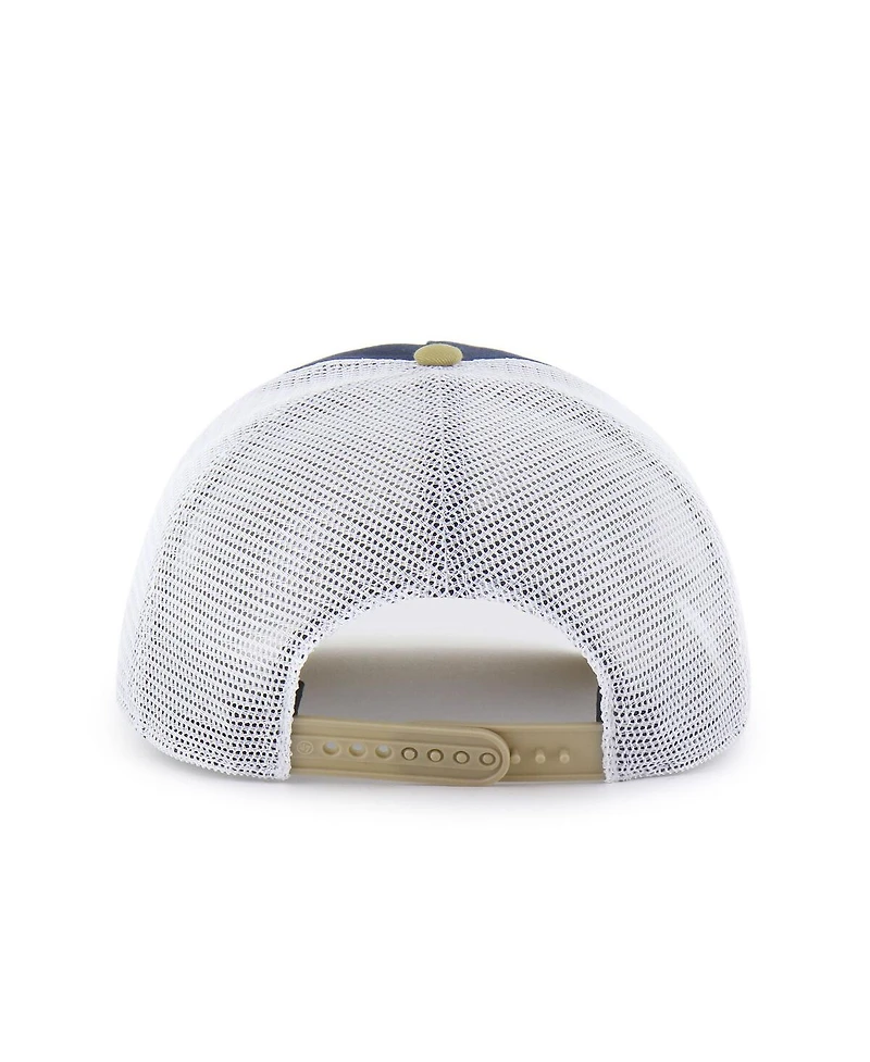 '47 Brand Big Boys and Girls Black/Gold Vanderbilt Commodores Super Stripe Hitch Adjustable Trucker Hat