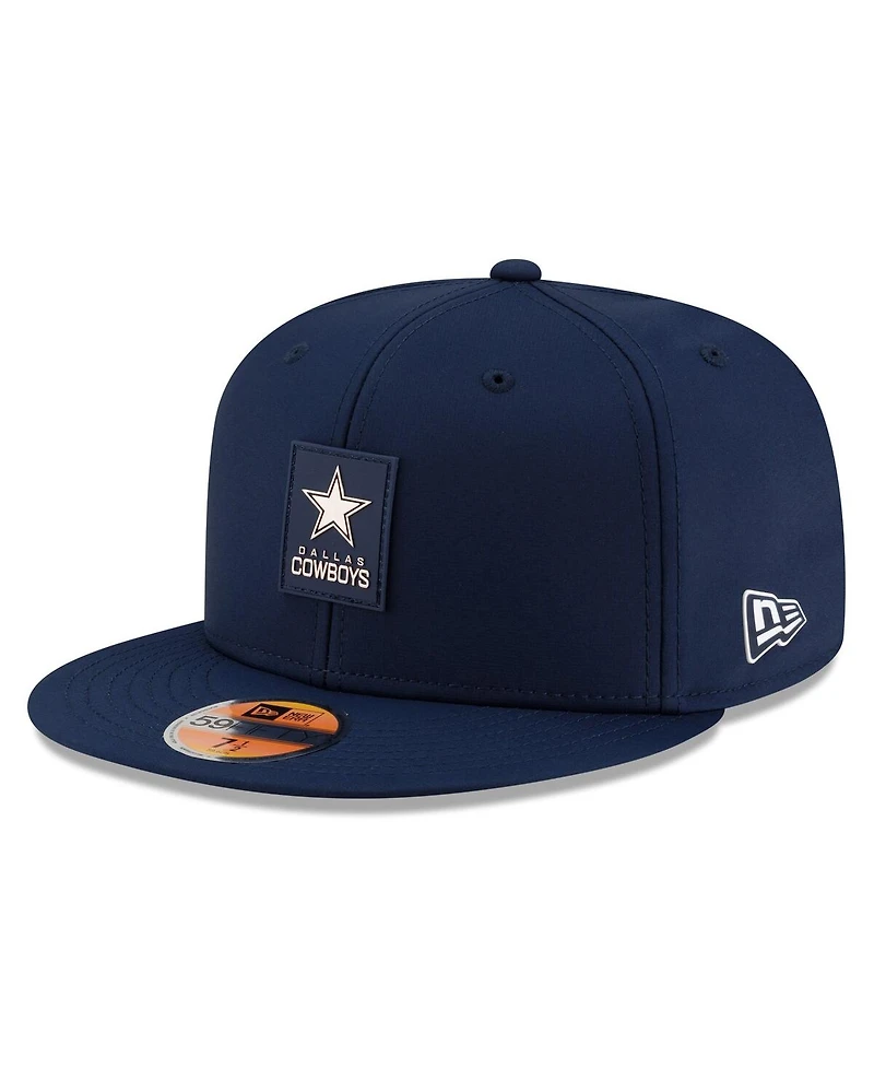 New Era Men's Navy Dallas Cowboys 2025 Sideline 59FIFTY Fitted Hat