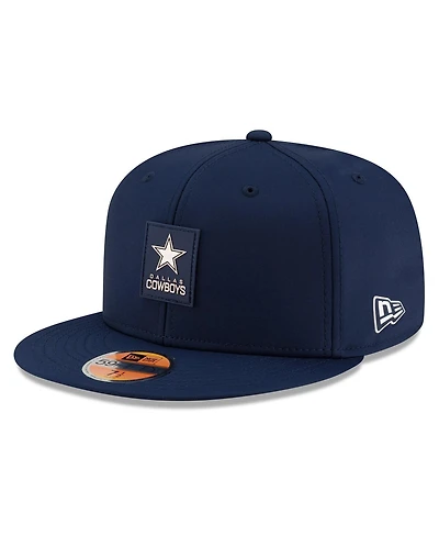 New Era Men's Navy Dallas Cowboys 2025 Sideline 59FIFTY Fitted Hat