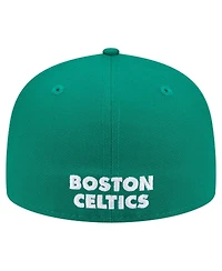 New Era Men's Kelly Green Boston Celtics Deceptor 59FIFTY Fitted Hat