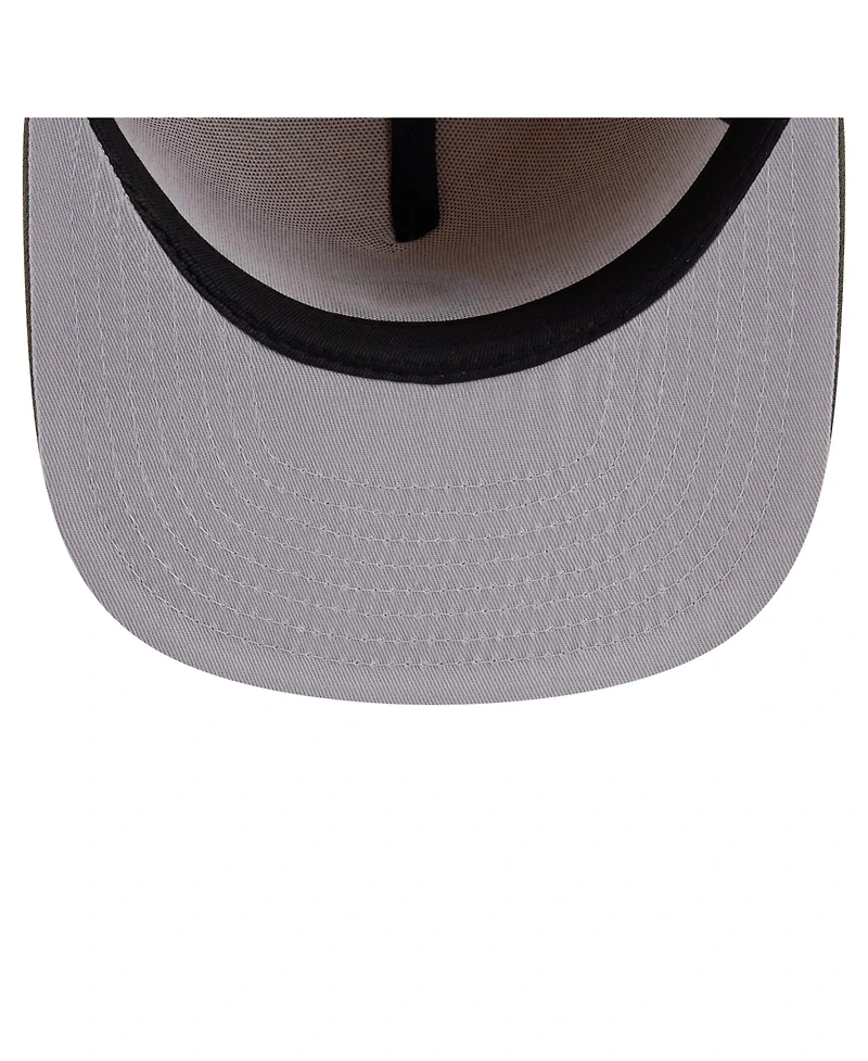 New Era Men's Light Beige/Olive Chicago Cubs Two-Tone Color Pack A-Frame 59FIFTY Fitted Hat