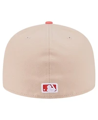 New Era Men's /Light Beige Chicago White Sox Two-Tone Color Pack A-Frame 59FIFTY Fitted Hat