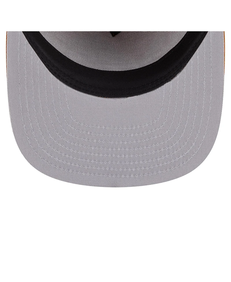 New Era Men's Brown Detroit Lions Color Pack A-Frame 9FIFTY Snapback Hat
