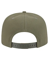 New Era Men's Olive San Francisco 49ers Color Pack A-Frame 9FIFTY Snapback Hat