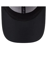 New Era Men's Black Atlanta Braves Night 39THIRTY Flex Hat