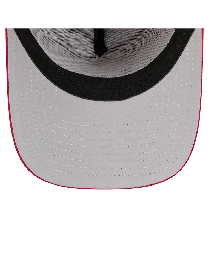 New Era Men's Red St. Louis Cardinals 39THIRTY A-Frame Perforated Flex Hat