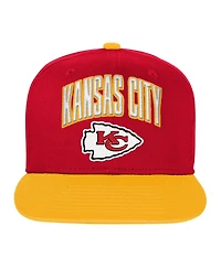 Outerstuff Big Boys and Girls Red Kansas City Chiefs Essentials Adjustable Hat