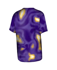 Outerstuff Big Boys and Girls Purple Minnesota Vikings End Zone Dri-Tek T-Shirt