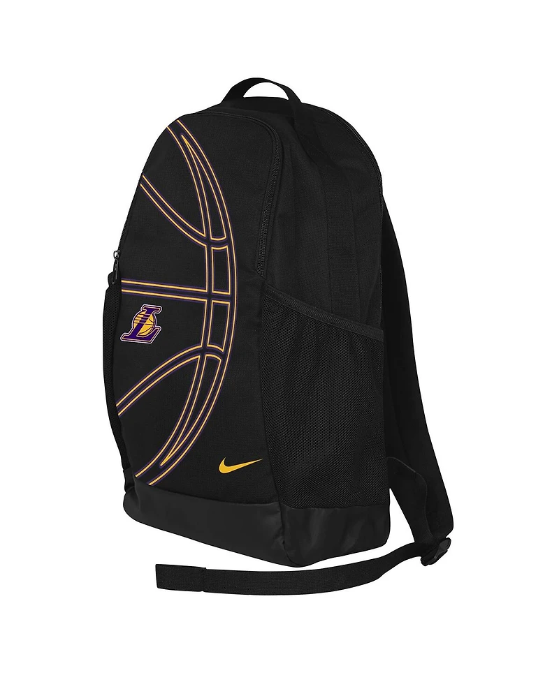 Nike Black Los Angeles Lakers Brasilia 2.0 Backpack