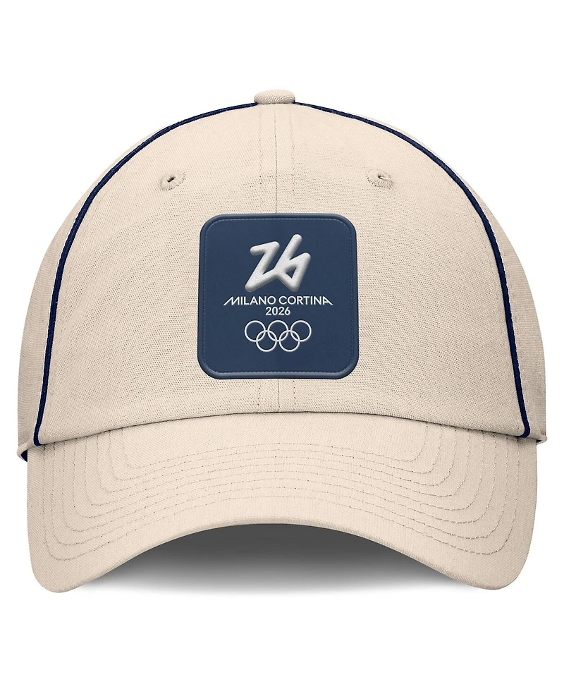 Fanatics Men's Gray Milano Cortina 2026 Winter Olympics Set Off Adjustable Hat