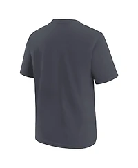 Nike Big Boys and Girls Anthracite Los Angeles Rams Primary Logo Legend T-Shirt