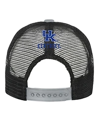 Outerstuff Big Boys and Girls Royal/Cream Kentucky Wildcats Modern Fan Trucker Adjustable Hat