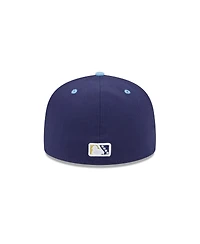 New Era Men's Navy Myrtle Beach Pelicans Theme Nights 59FIFTY Fitted Hat