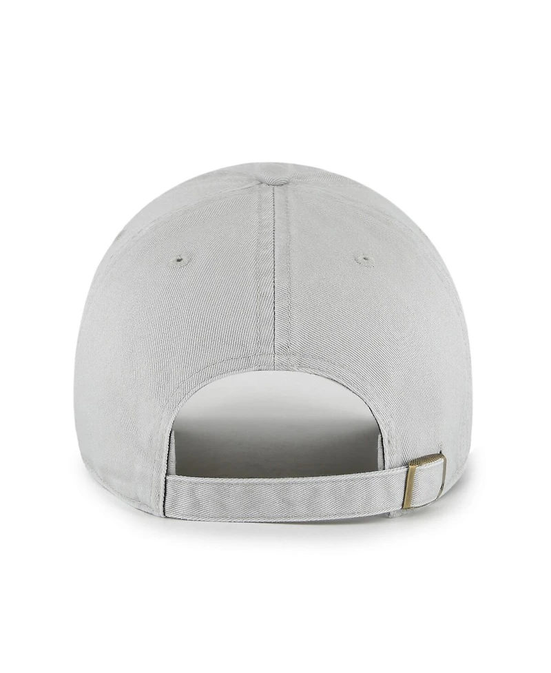 '47 Brand Men's Gray Texas Tech Red Raiders Clean Up Adjustable Hat