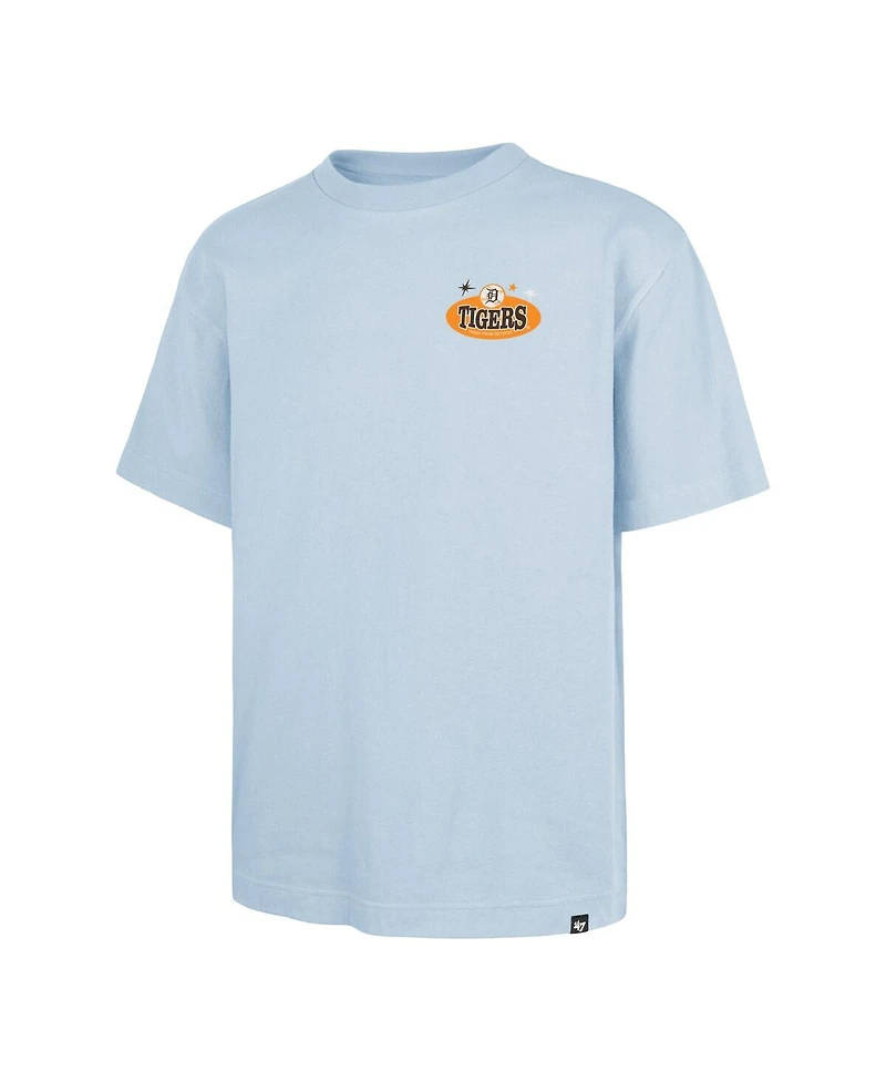 47 Brand Men's Light Blue Detroit Tigers Ice Cream Parlor Foundation T-Shirt