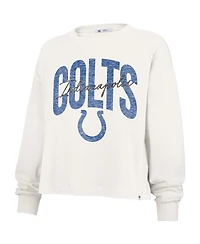 '47 Brand Women's Cream Indianapolis Colts Muse Sydney Long Sleeve T-Shirt