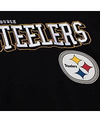 Mitchell & Ness Men's Black Pittsburgh Steelers Training Camp Vintage Logos Long Sleeve T-Shirt