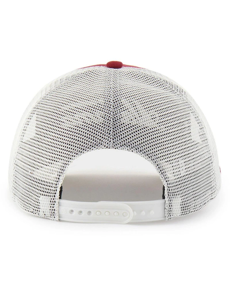 '47 Brand Men's and Women's Garnet Florida State Seminoles Contemporary Basics Foundation Trucker Hitch Adjustable Hat