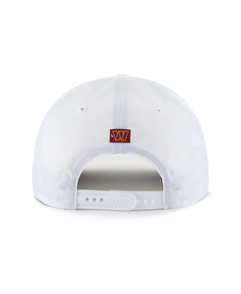 47 Brand Men's White Washington Commanders Brrr Fairway Hitch Adjustable Hat