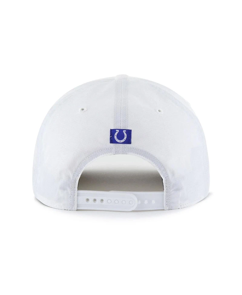 47 Brand Men's White Indianapolis Colts Brrr Fairway Hitch Adjustable Hat
