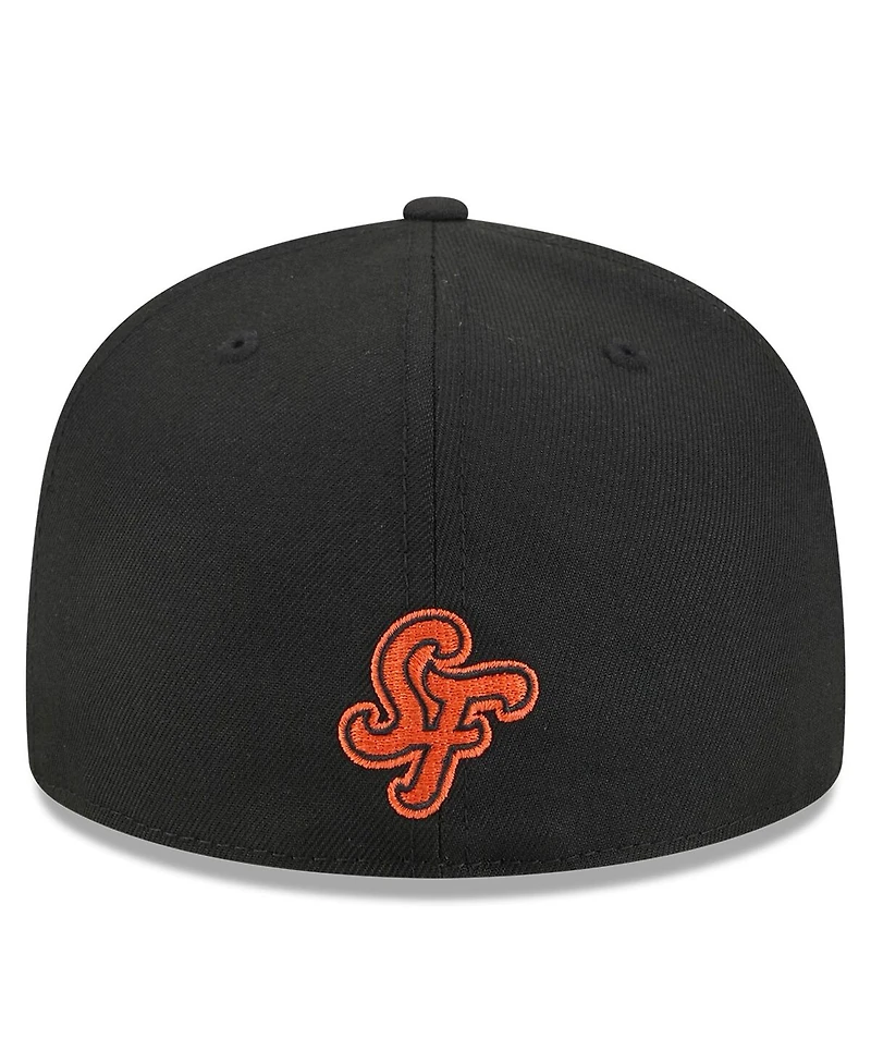 New Era Men's Black San Francisco Giants 2025 City Connect Wordmark 59FIFTY Fitted Hat