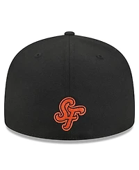 New Era Men's Black San Francisco Giants 2025 City Connect Wordmark 59FIFTY Fitted Hat