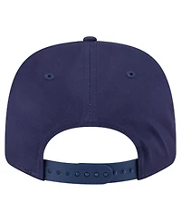 New Era Men's Navy Milwaukee Brewers Circle Patch 9SEVENTY Stretch-Snap Hat