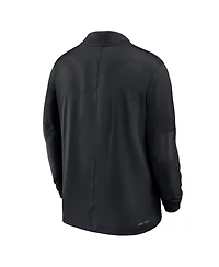 Nike Men's Black Army Knights Dri-fit Half-Zip Pullover Sweatshirt