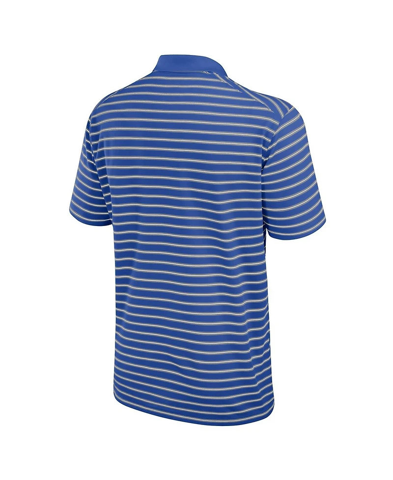 Nike Men's Royal Boise State Broncos Victory Stripe Performance Polo Shirt