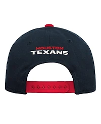 Outerstuff Big Boys and Girls Navy Houston Texans Team Pre-Curved Adjustable Hat