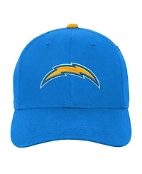 Outerstuff Big Boys and Girls Powder Blue Los Angeles Chargers Team Pre-Curved Adjustable Hat