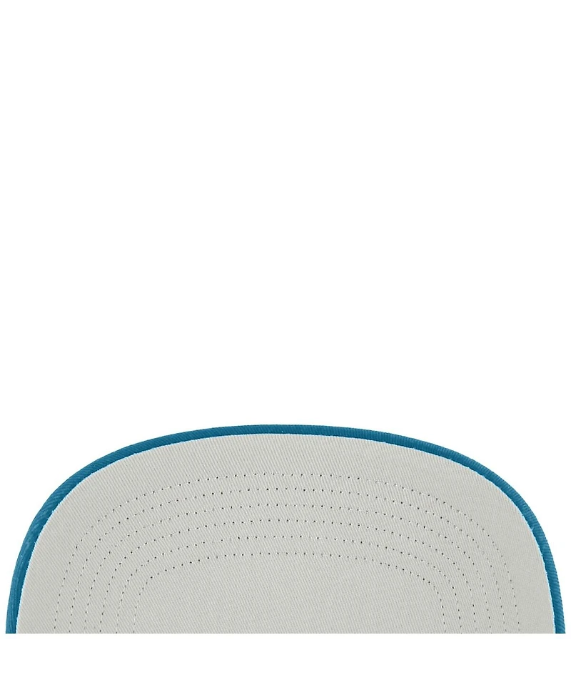 '47 Brand Men's White/Teal Jacksonville Jaguars Roscoe Two-Toned Hitch Adjustable Hat