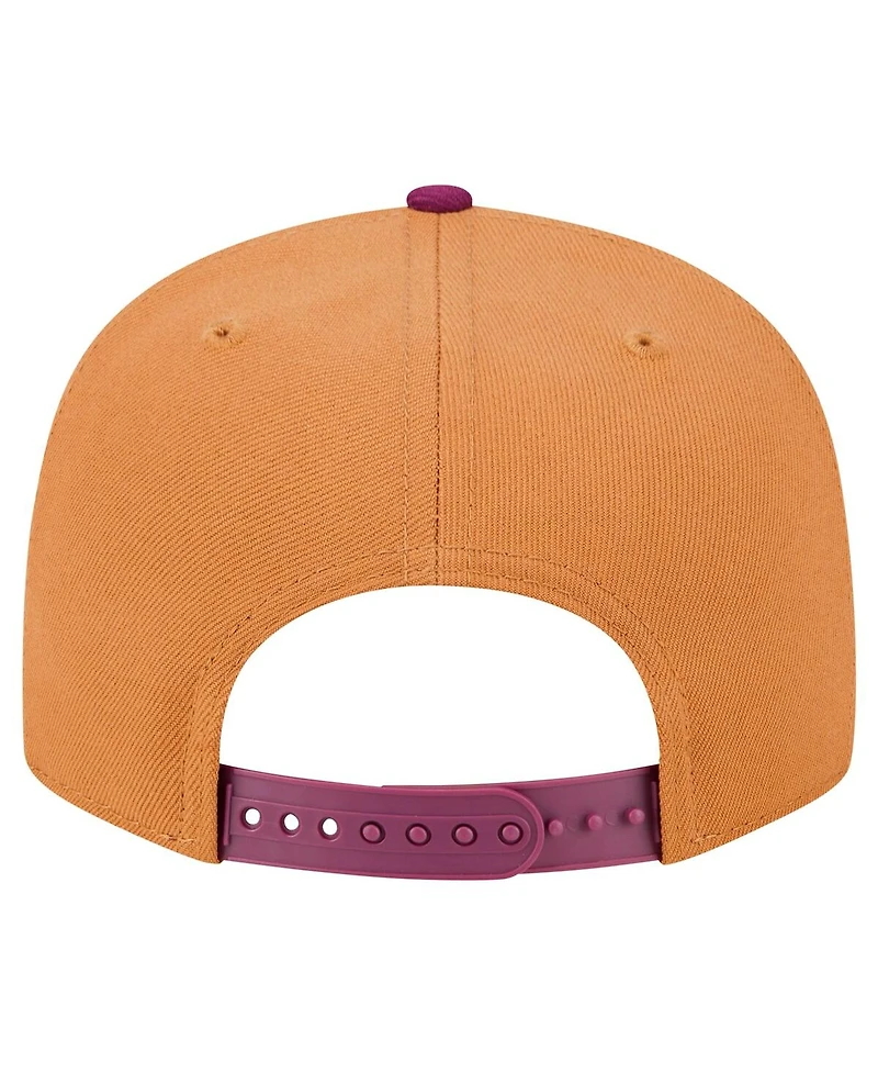 New Era Men's Brown/Purple St. Louis Cardinals Color Pack Two-Tone 9FIFTY Snapback Hat