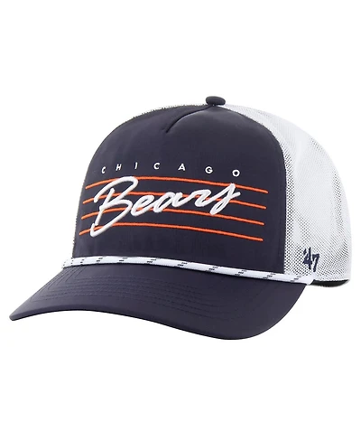'47 Brand Men's Navy/White Chicago Bears Downburst Relaxed Hitch Trucker Adjustable Hat