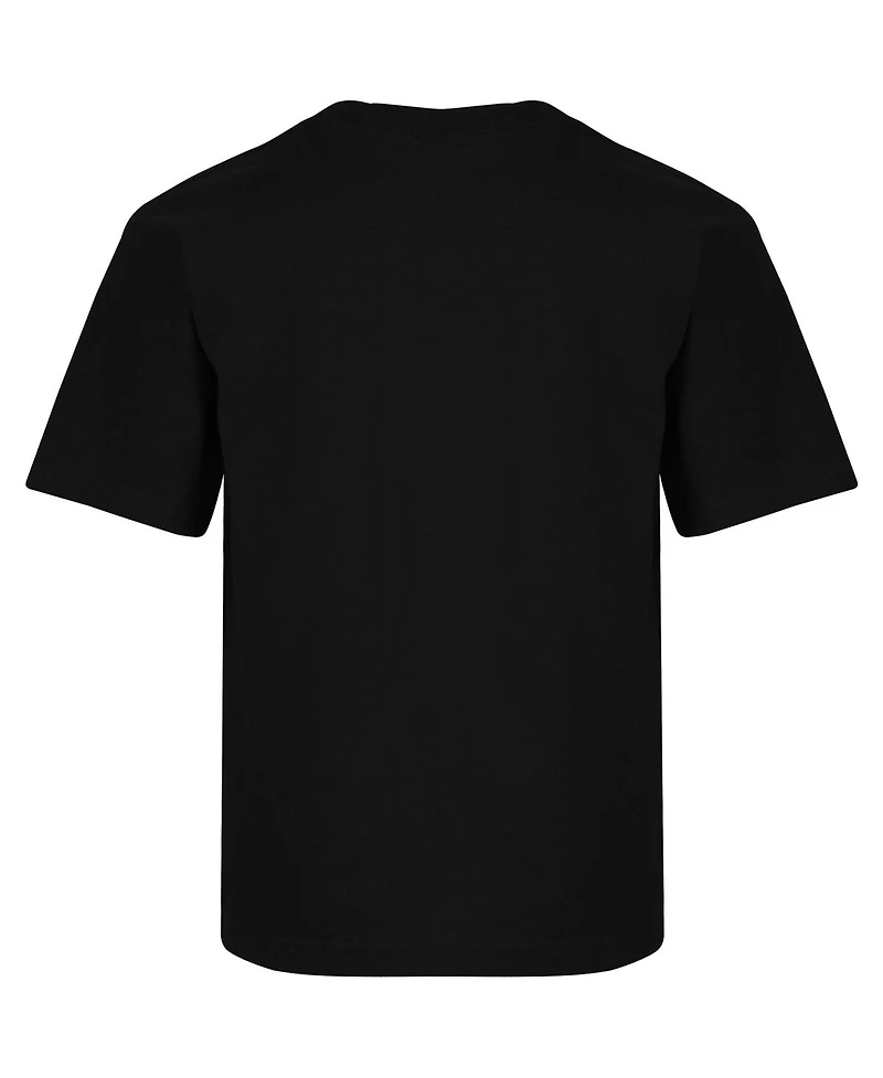 Checkered Flag Sports Big Boys and Girls Black Daytona International Speedway 2025 500 Graphic T-Shirt
